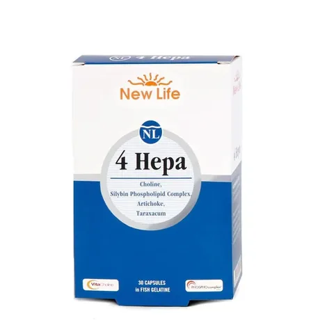 New Life 4 Hepa Food Supplement 30 Capsules