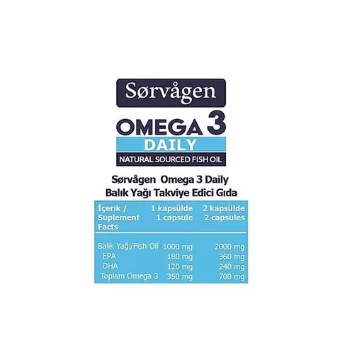 Optimisez votre apport en Omega 3 avec Sorvagen Daily