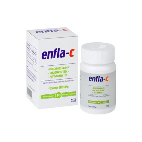 Enfla C Dietary Supplement 30 Herbal Capsules