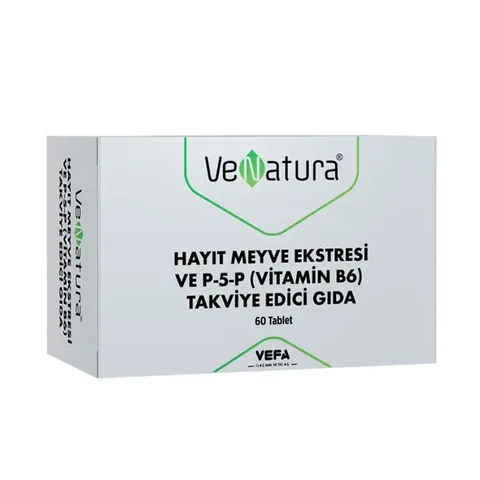 VeNatura Chasteberry Fruit Extract and P-5-P (Vitamin B6) 60 Tablet