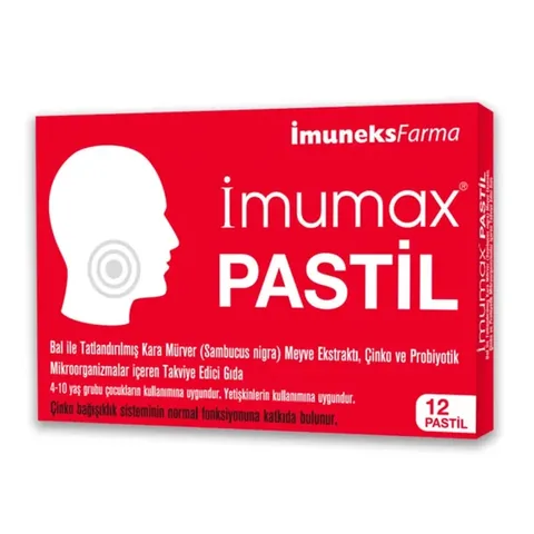Imuneks Imumax Pastil 12 Adet
