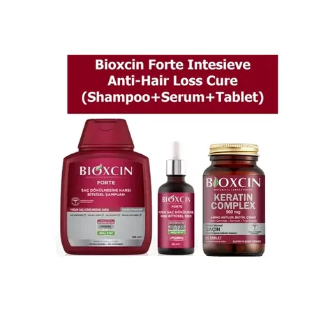 Bioxcin Forte Intense Hair Loss Care Kit