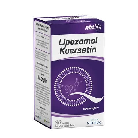 Nbt İlaç Liposomal Quercetin Dietary Supplement 30 Capsules