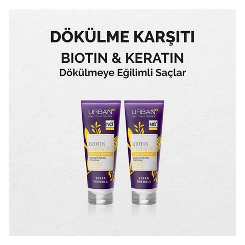 Urban Care Biotin&Keratin Hair Care Shampoo 250 ml