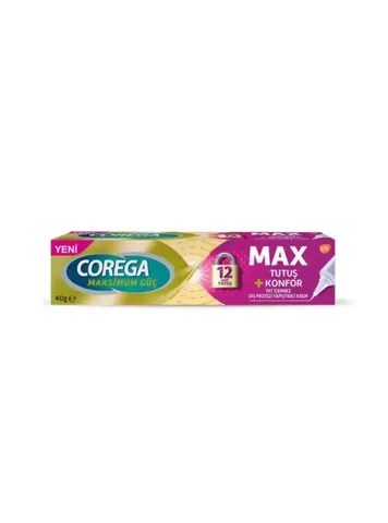 Крем для фиксации зубных протезов Corega Maximum Control 40 мл