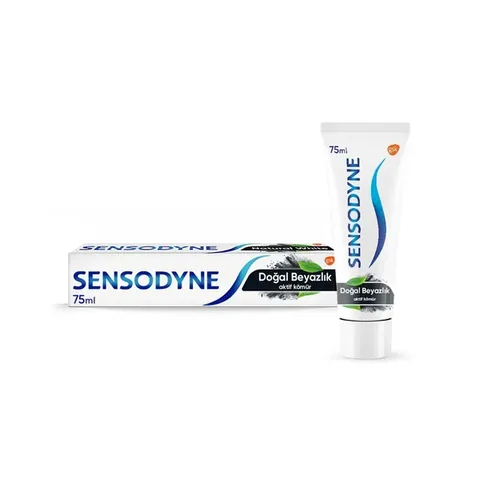 Sensodyne Natural Whitening Activated Charcoal Toothpaste 75 ml