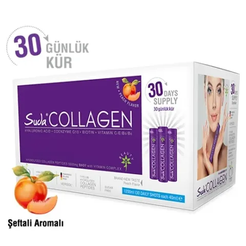 Suda Collagen Supplementary Peach Flavored 30 x40 ml