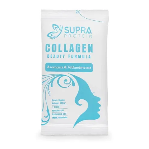 Supra Protein Collagen Beauty Formula Unflavored Supplementary Food 28 sachets