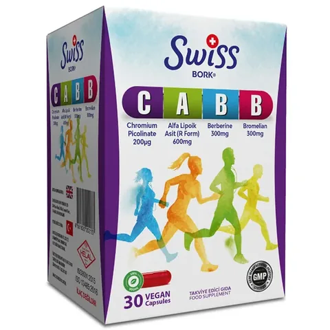 طعام مكمل بork كاب من سويس 30 كبسولة Swiss