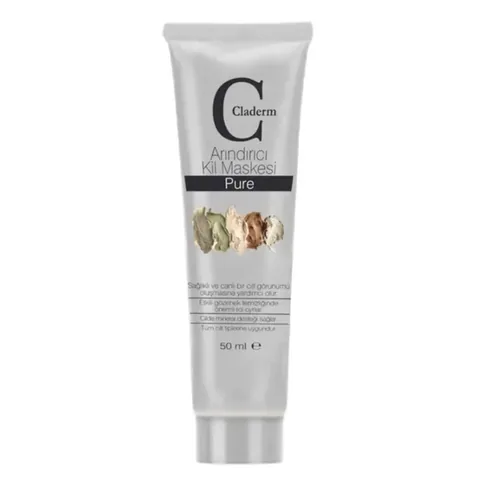 Claderm Pure Ingredient Clay Mask 50 ml