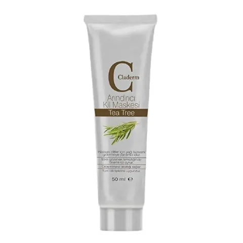 Claderm Teebaumöl Tonerde Maske 50ml