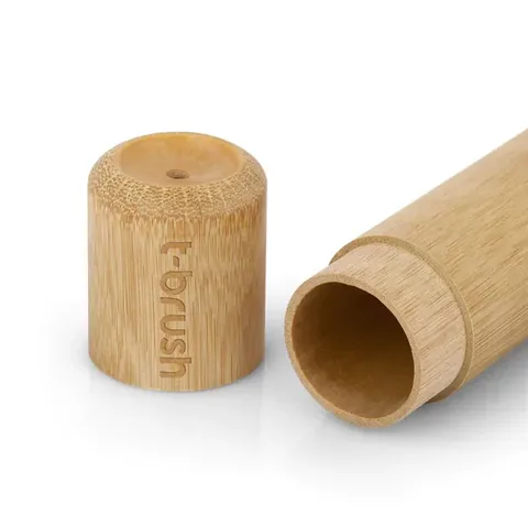 T-Brush Bamboo Toothbrush Holder