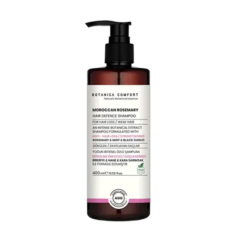 Botanica Comfort Moroccan Rosemary Hair Defense Shampoo 400 ml