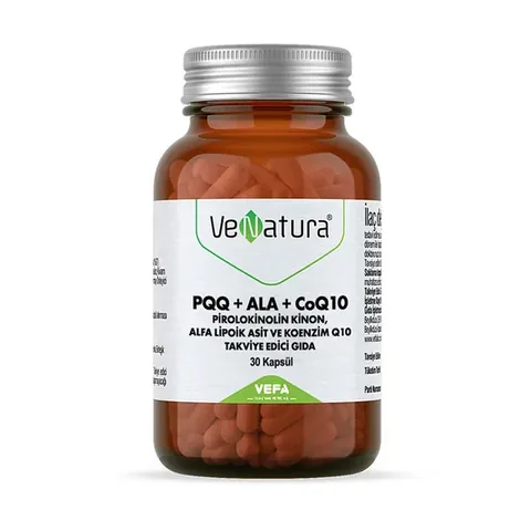 VeNatura PQQ+ALA+CoQ10 Dietary Supplement 30 Capsules