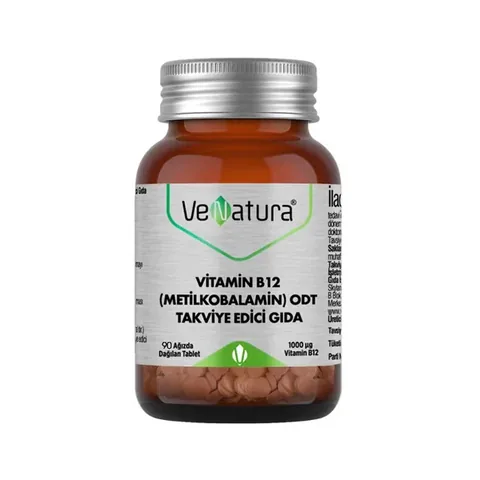 Retrouvez Énergie & Vitalité avec Vitamine B12 ODT VeNatura