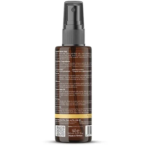 Alls Biocosmetics Organic Baby Oil 150 ml