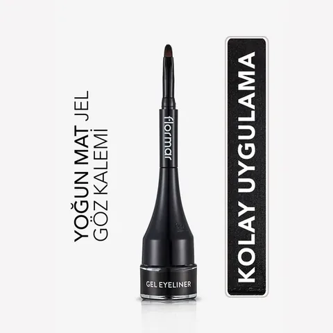 Flormar Gel Liquid Eyeliner Ge01 gel Black
