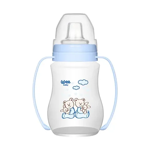 Wee Baby Spill-proof Handled PP Anti-colic Cup 250 ml | 6+ Months