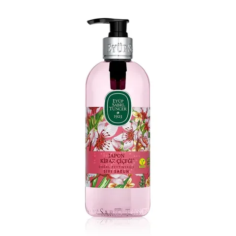 Eyüp Sabri Tuncer Natural Olive Oil Liquid Soap Japanese Cherry Blossom 500 ml