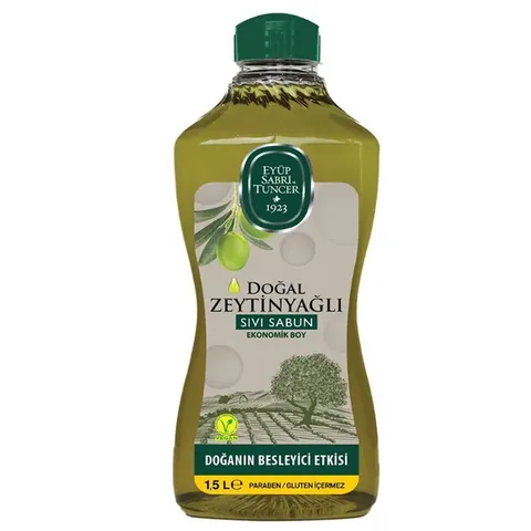 Eyüp Sabri Tuncer Natural Olive Oil Liquid Soap Economy Size 1.5 L