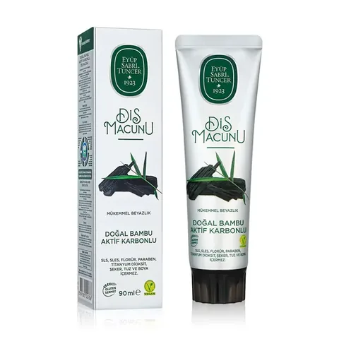 Eyüp Sabri Tuncer Natural Bamboo Activated Carbon Toothpaste 90 ml