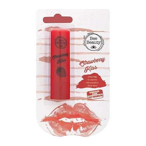 Bee Beauty Lip Balm Strawberry Kiss