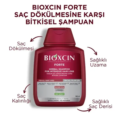 Bioxcin Forte Herbal Shampoo 300 ml