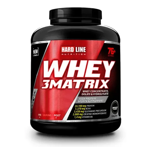 Hardline Whey 3 matrix Chocolate 2300 g
