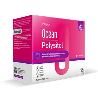 Orzax Ocean Polysitol Dietary Supplement 30 pcs - Folic Acid 400 µg