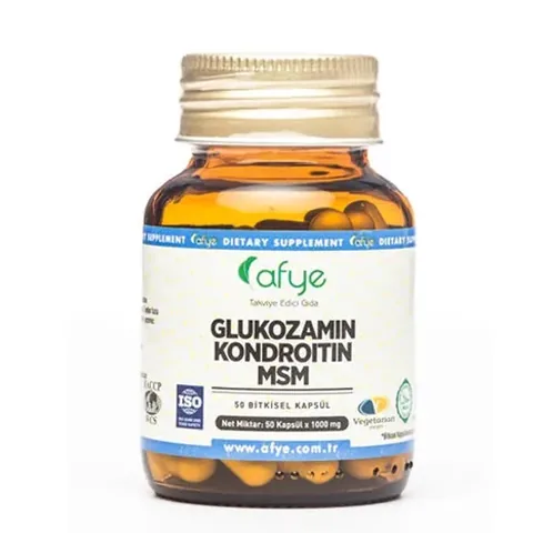 Afye Glucosamine Chondroitin Msm 1000mg-50 Capsules