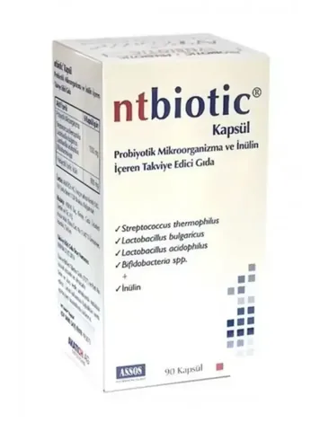 NTBiotic كبسولات إن تي بيوتيك 90