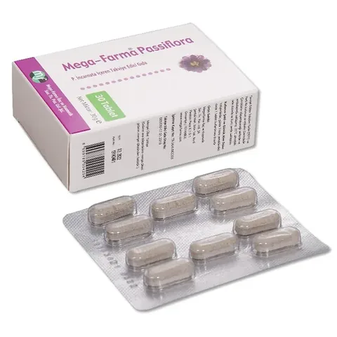 Mega-Farma Passiflora Dietary Supplement 30 Tablet