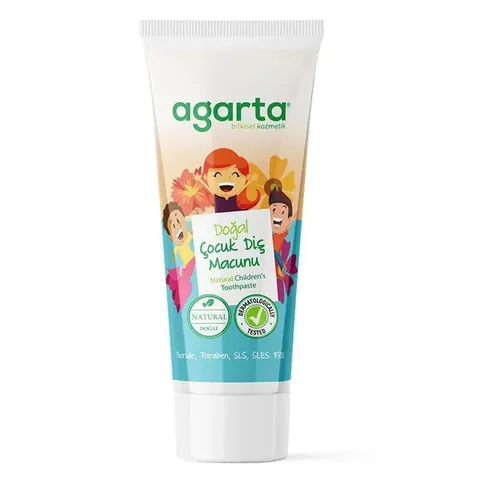 Agarta Natural Children's Strawberry Toothpaste 75 ml