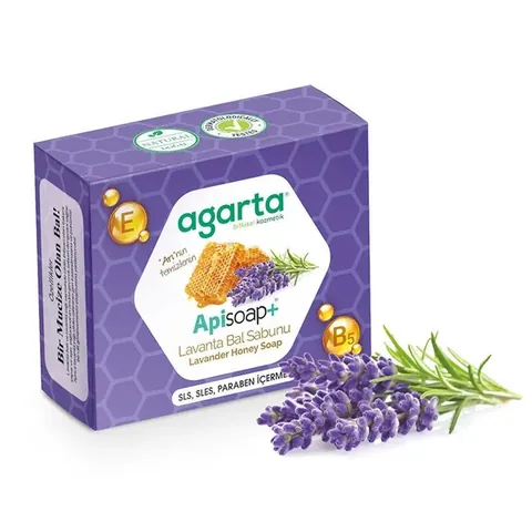 Agarta Hand Made Natural Lavender Honey Soap 100 gr