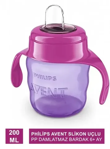Поильник Philips Avent 200 мл для детей от 6 месяцев - Розовый