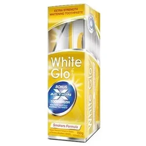 White Glo Whitening Toothpaste for Cigarette Stains 150 gr