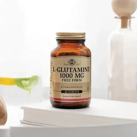 Solgar L-Glutamin 1000 mg - 60 Tabletten für Muskel- &amp; Verdauungsgesundheit