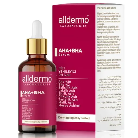 Alldermo AHA+BHA Face Care Serum 30 ml