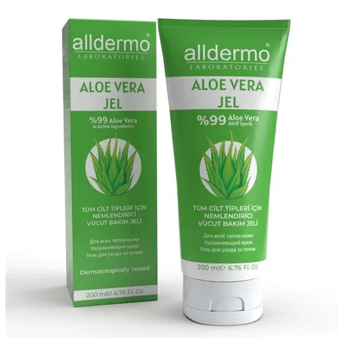 Alldermo Aloe Vera Jel 200 ml