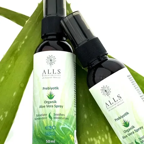 Органический пребиотический спрей с алоэ вера 50 мл от Alls Biocosmetics