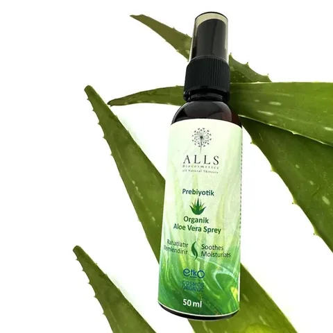 Органический пребиотический спрей с алоэ вера 50 мл от Alls Biocosmetics