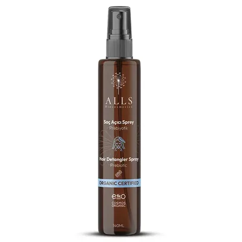 Alls Biocosmetics Organic Prebiotic Easy Detangling Hair Lightener Spray 140 ml