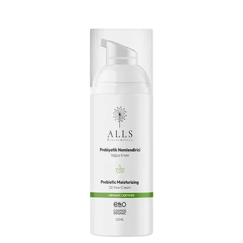 Alls Biocosmetics Organic Oil-Free Prebiotic Moisturizer 50 ml