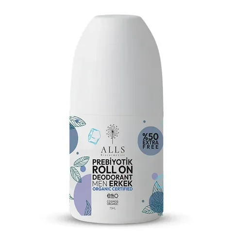 Alls Biocosmetics Bio Präbiotisches Deodorant für Männer 75ml