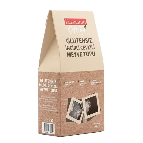 Eczacının Çiftliği Apothecary's Farm Gluten-free Fig And Walnut Fruit Ball 90 gr