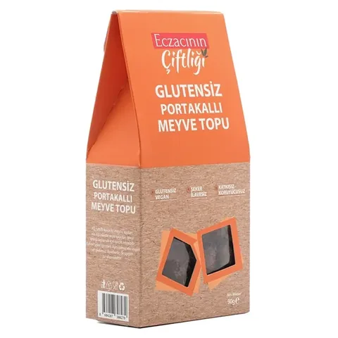 Eczacının Çiftliği Apothecary's Farm Gluten Free Orange Fruit Ball 90 gr