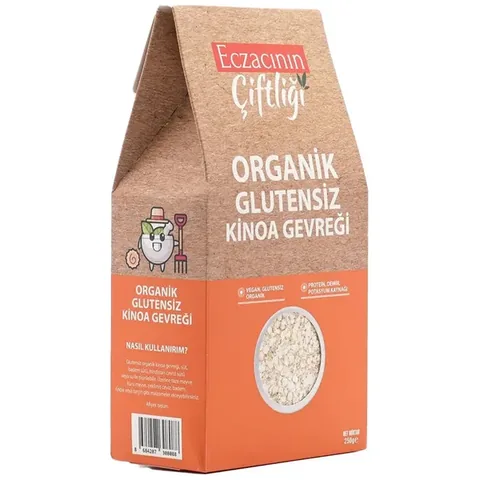Eczacının Çiftliği Apothecary's Farm Organic Gluten-free Quinoa Flakes 250 g
