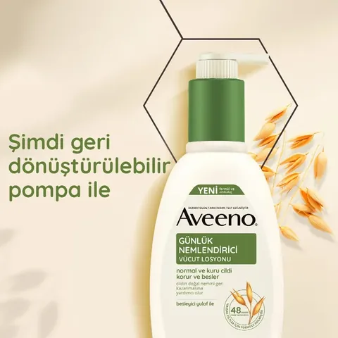 Aveeno Tägliche Feuchtigkeitscreme Körperlotion 500ml