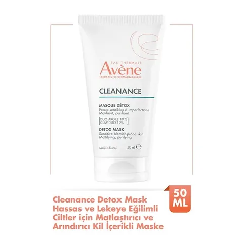 Masque Détox Avène Cleanance : Peau Nette, Matifiée & Éclata