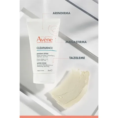 Masque Détox Avène Cleanance : Peau Nette, Matifiée & Éclata